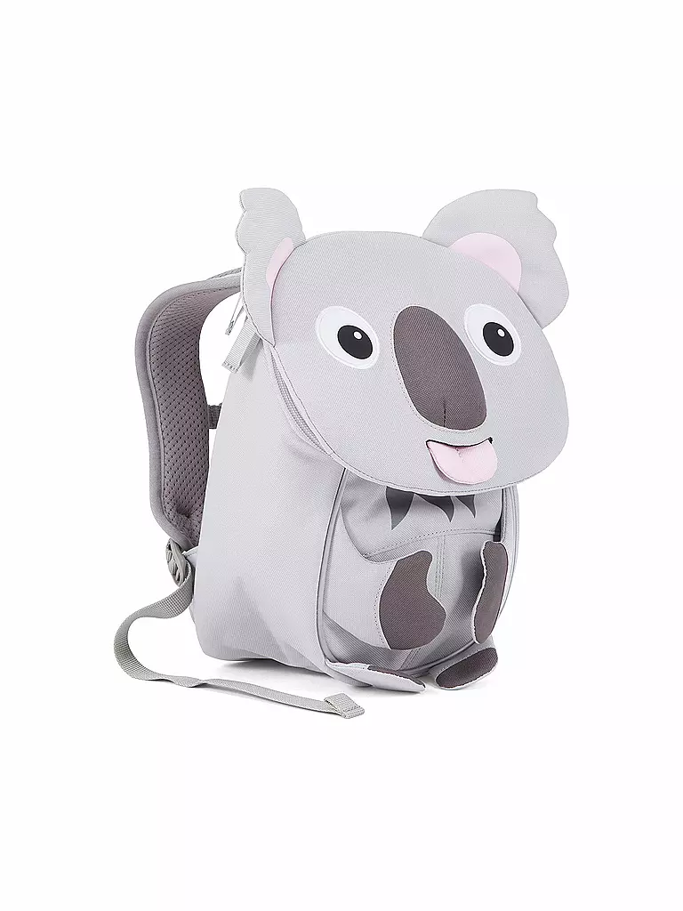 AFFENZAHN | Kinder Rucksack Kleiner Freund - Koala | grau