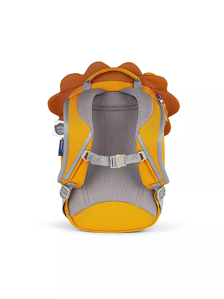 AFFENZAHN | Kinder Rucksack Kleiner Freund - Löwe | blau