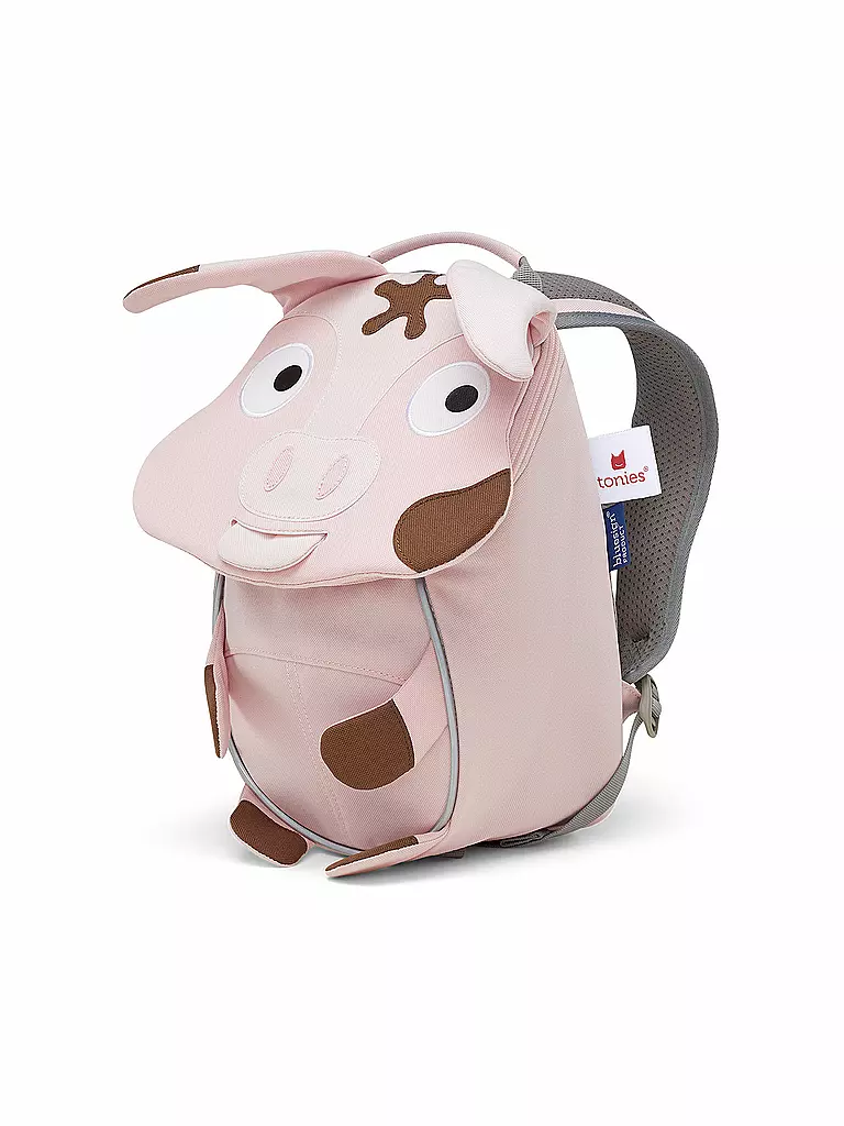AFFENZAHN | Kinder Rucksack Kleiner Freund - Tonie Schwein | rosa