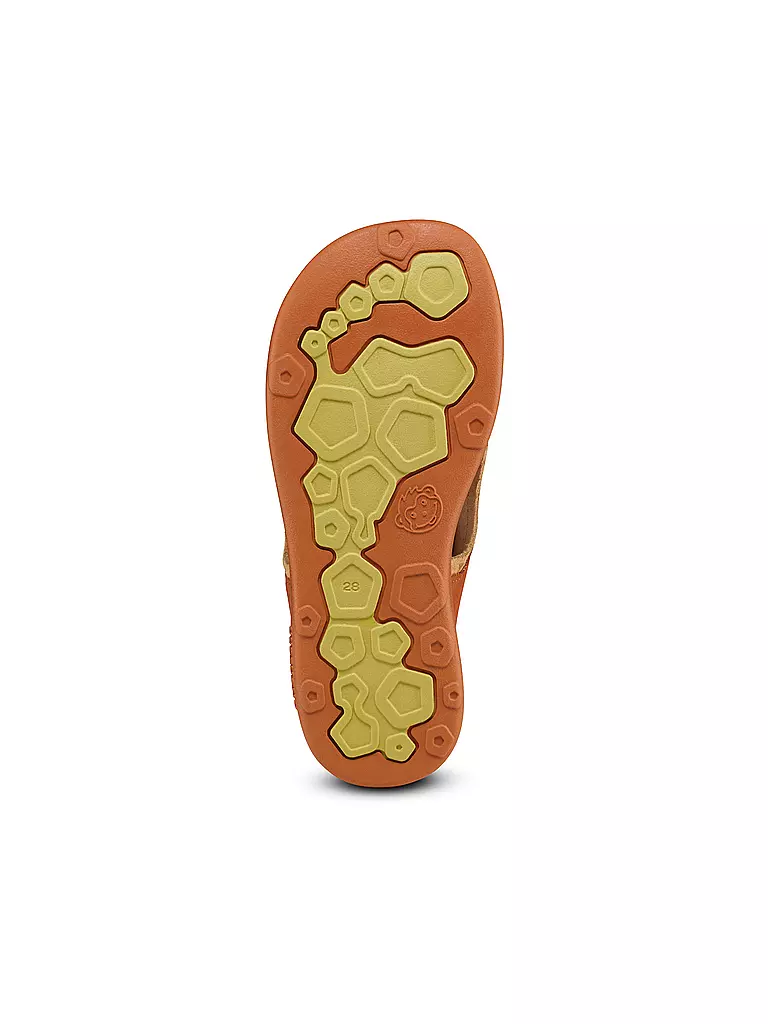 AFFENZAHN | Kinder Sandalen AIRY Braun | braun