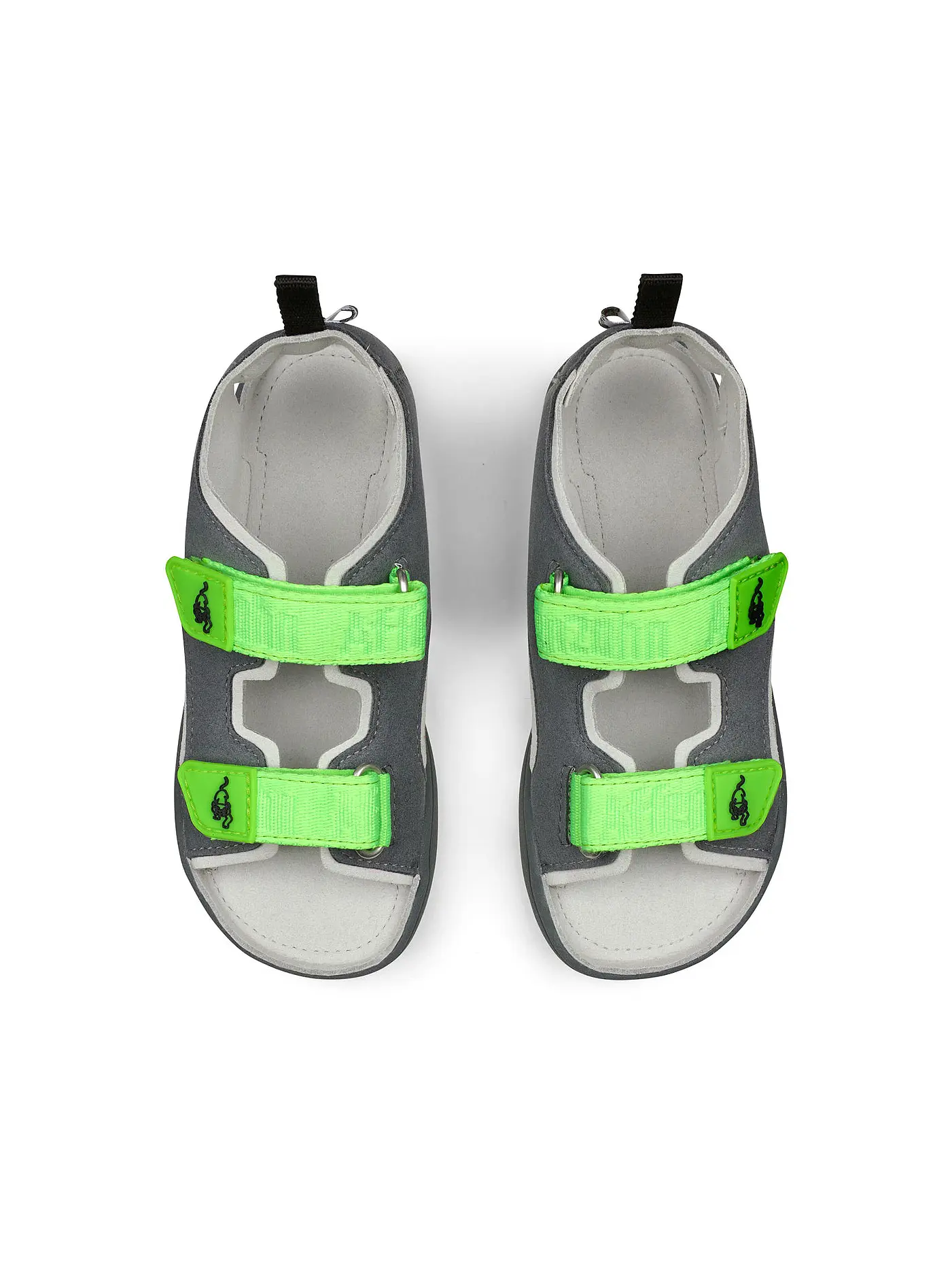 AFFENZAHN | Kinder Sandalen AIRY Panther | grau