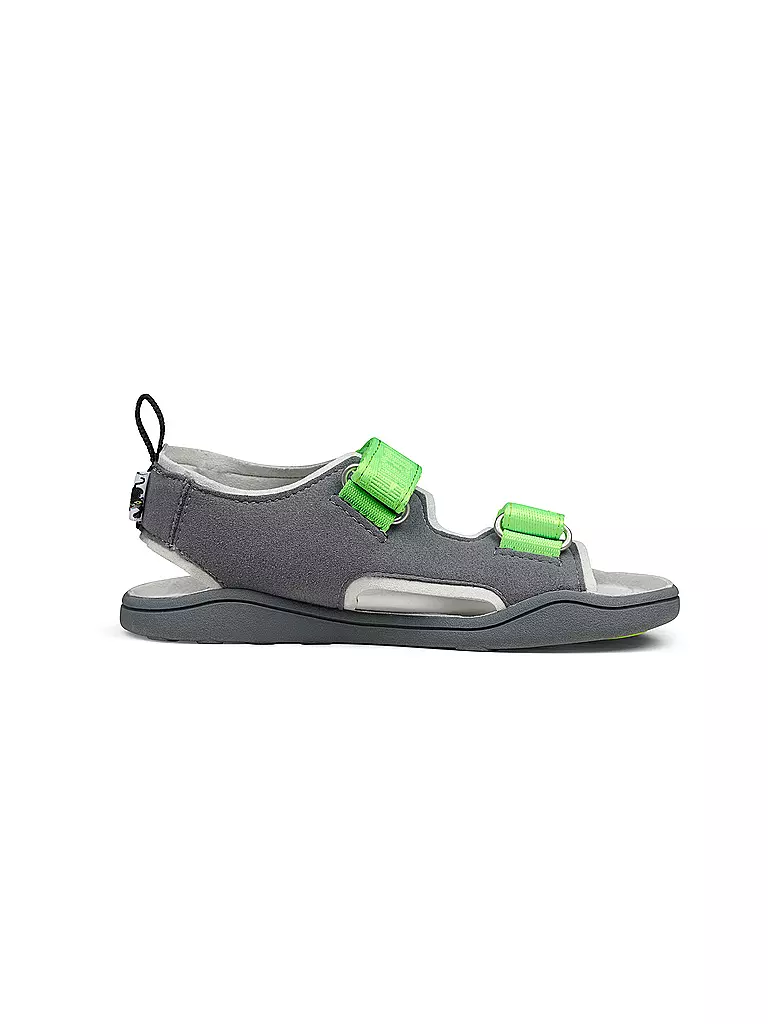 AFFENZAHN | Kinder Sandalen AIRY Panther | grau