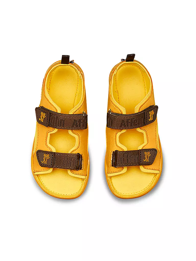 AFFENZAHN | Kinder Sandalen AIRY Tiger | gelb