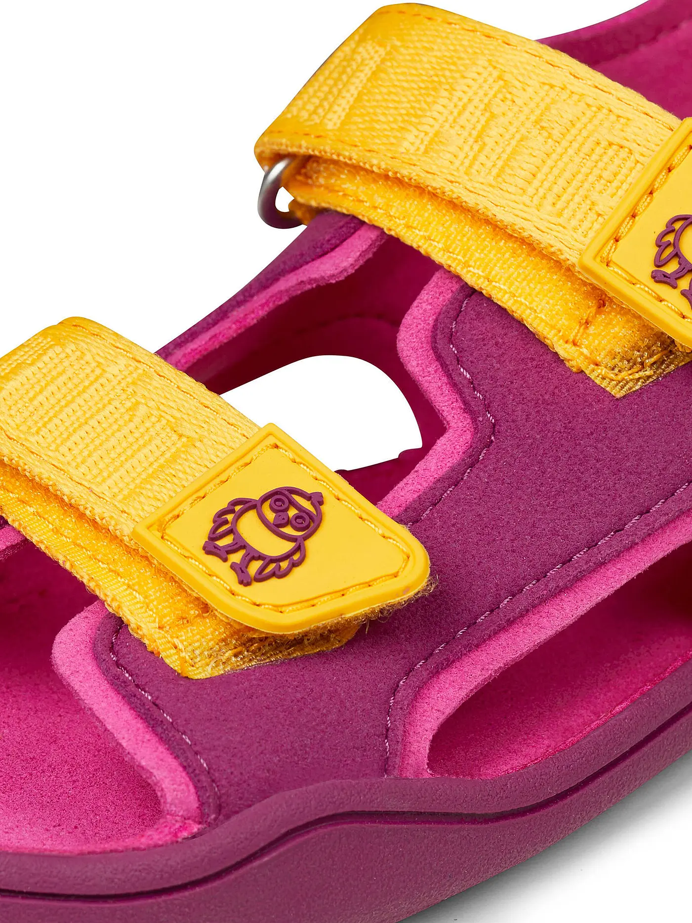 AFFENZAHN | Kinder Sandalen AIRY Vogel | beere