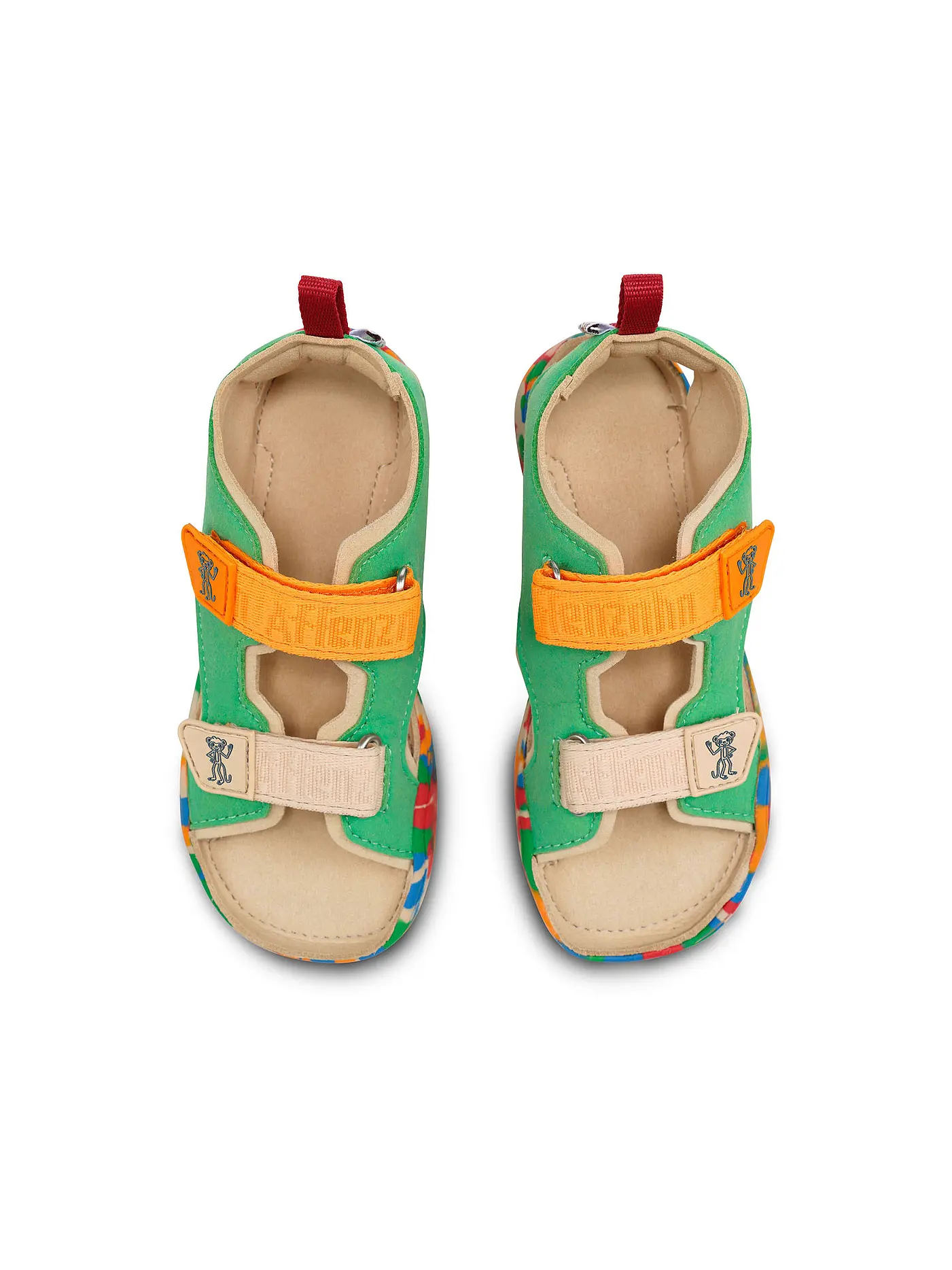 AFFENZAHN | Kinder Sandalen AIRY | grün