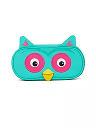 AFFENZAHN | Kinder Stiftemäppchen "Vicky Vogel" | Türkis