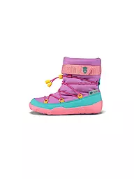 AFFENZAHN | Kinder Winterstiefel  VEGAN SNOWY Flamingo | lila