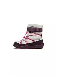 AFFENZAHN | Kinder Winterstiefel  VEGAN SNOWY Flamingo | grau