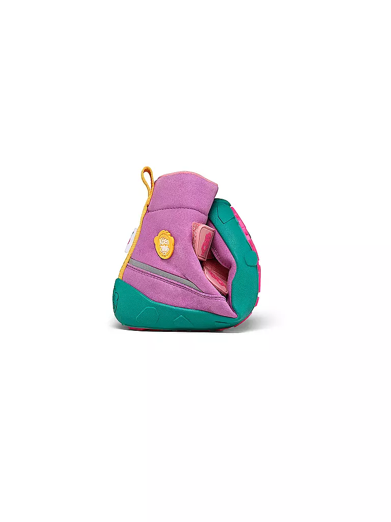 AFFENZAHN | Kinder Winterstiefel VEGAN COMFY Eule | pink