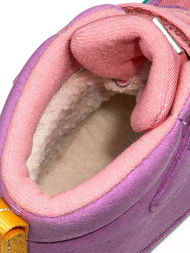AFFENZAHN | Kinder Winterstiefel VEGAN COMFY Eule | pink