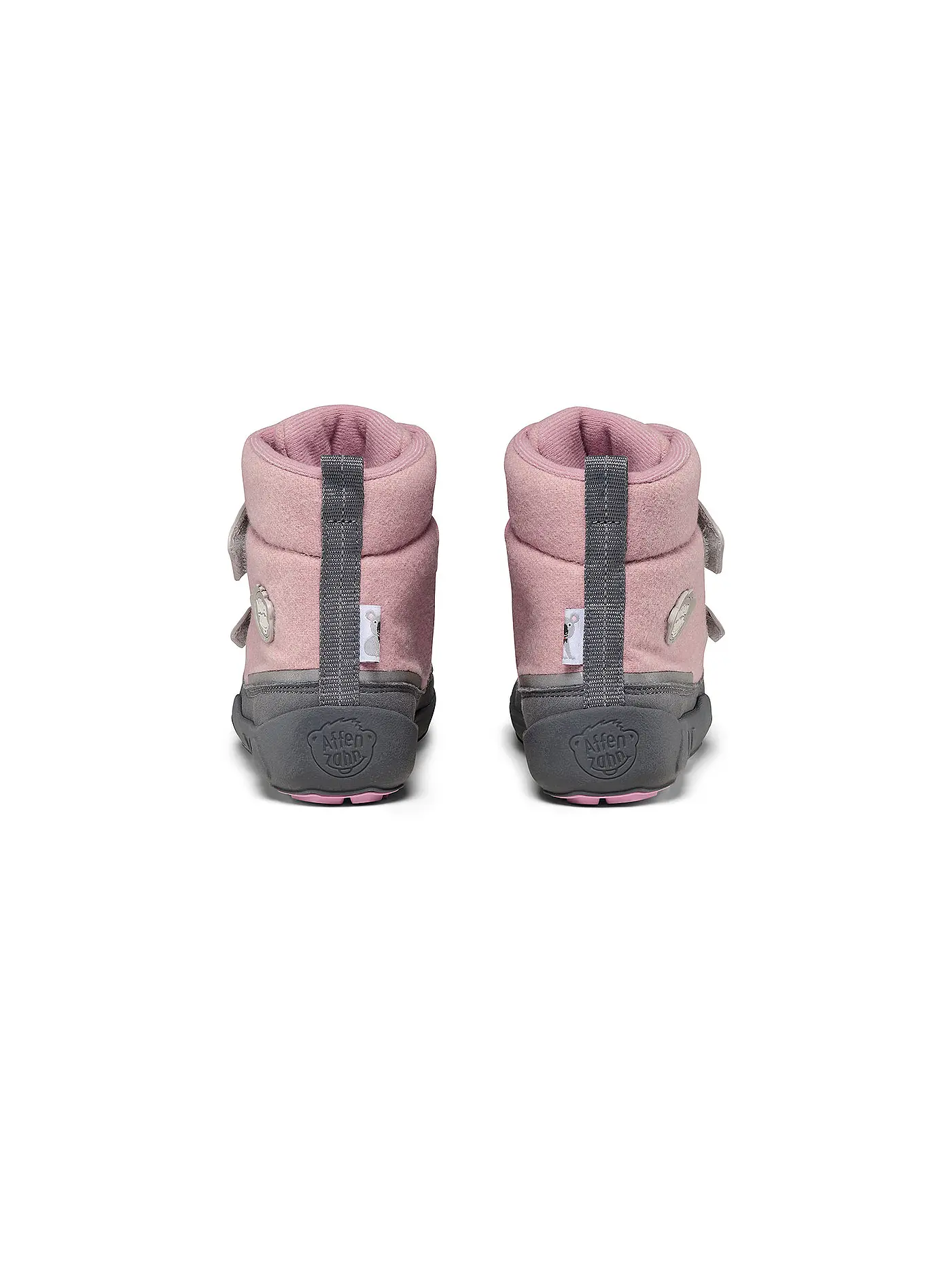 AFFENZAHN | Kinder Winterstiefel WOLLE COMFY Koala | rosa