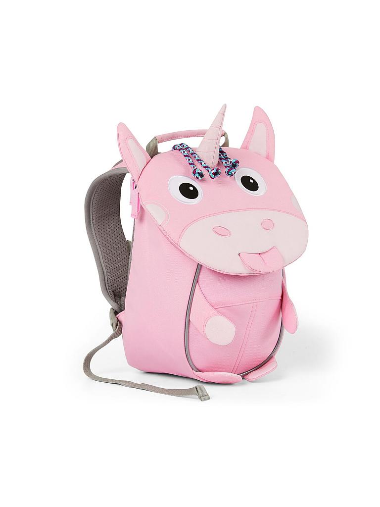 AFFENZAHN | Kinder-Rucksack "Kleine Freunde - Einhorn" | pink