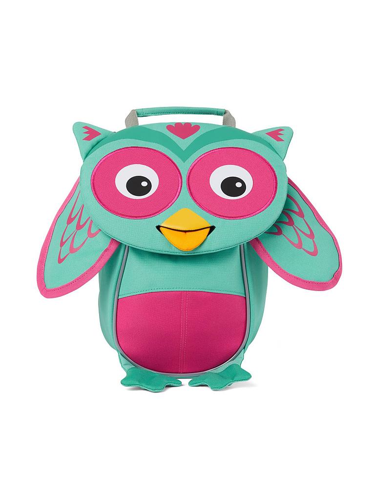 AFFENZAHN | Kinder-Rucksack "Kleine Freunde - Eule" | tuerkis