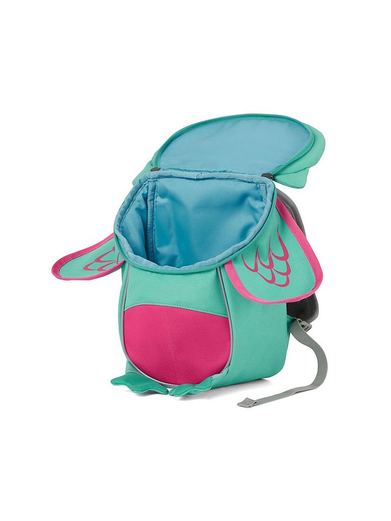 AFFENZAHN | Kinder-Rucksack "Kleine Freunde - Eule" | tuerkis