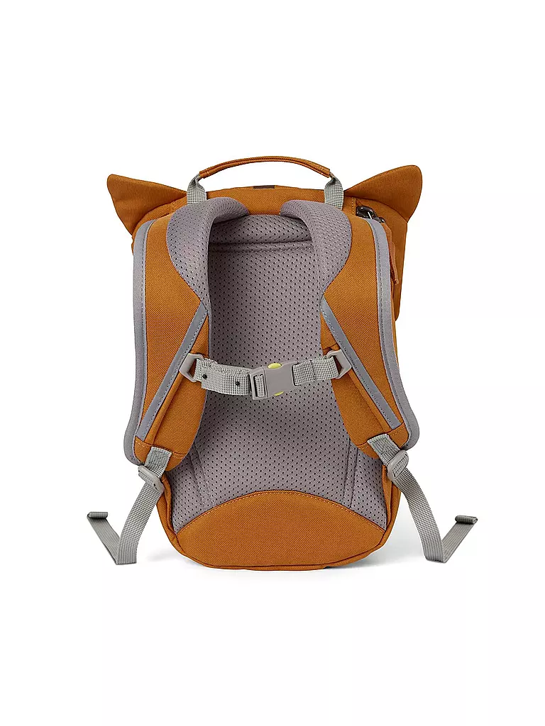 AFFENZAHN | Kinder-Rucksack "Kleine Freunde - Katze" | braun