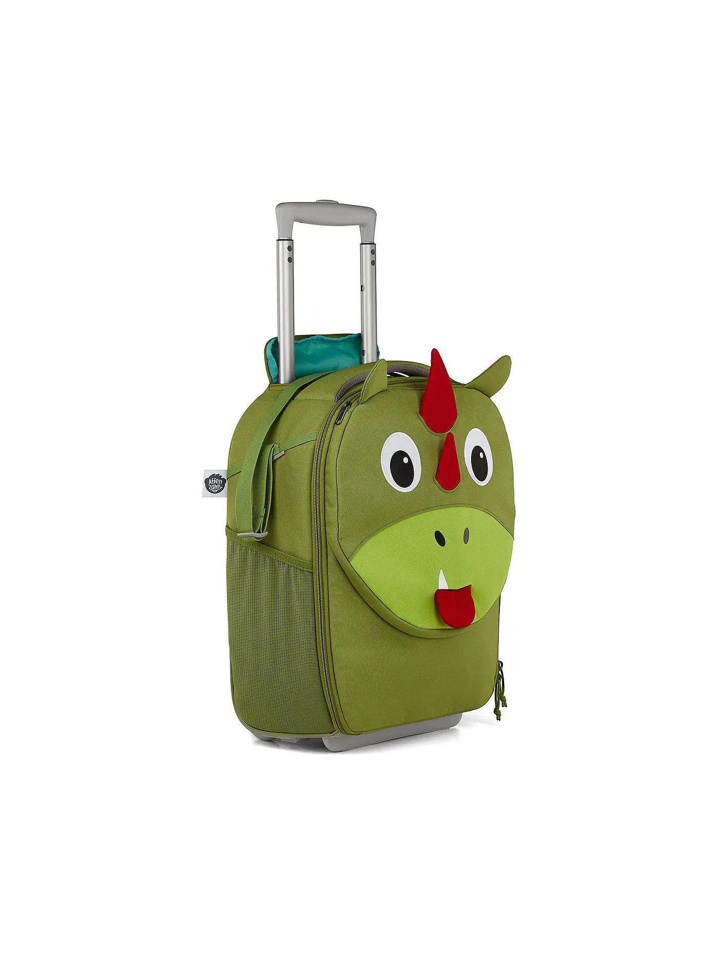 AFFENZAHN | Kinderkoffer Drache  | grün