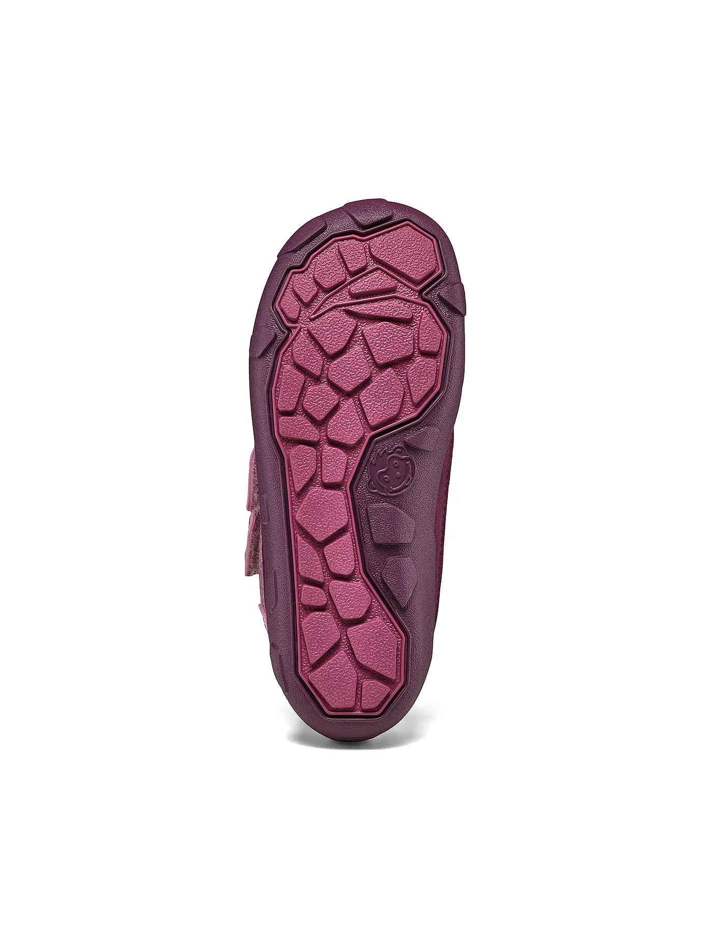 AFFENZAHN | Mädchen Stiefel WOLLE COMFY Otter | dunkelrot