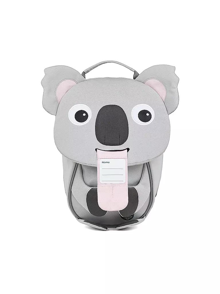 AFFENZAHN | Mädchen Tasche Kleine Freunde - Koala | grau