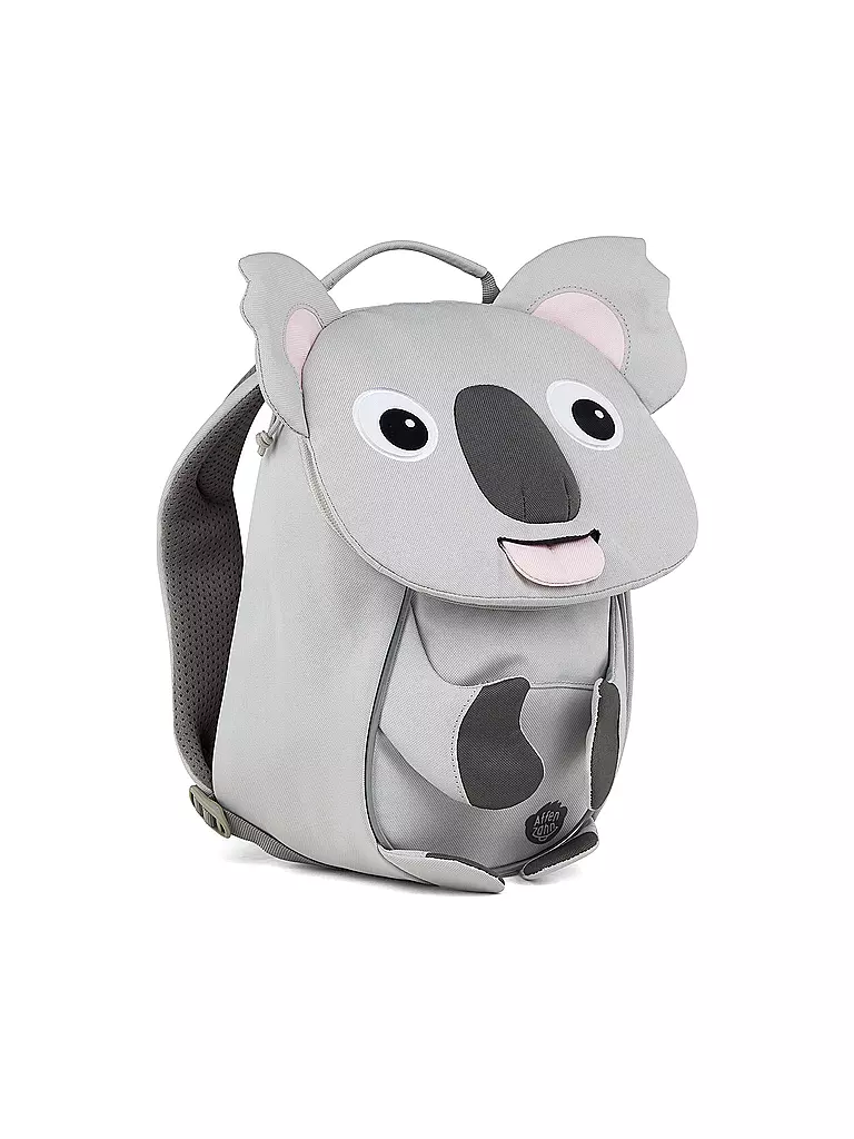 AFFENZAHN | Mädchen Tasche Kleine Freunde - Koala | grau