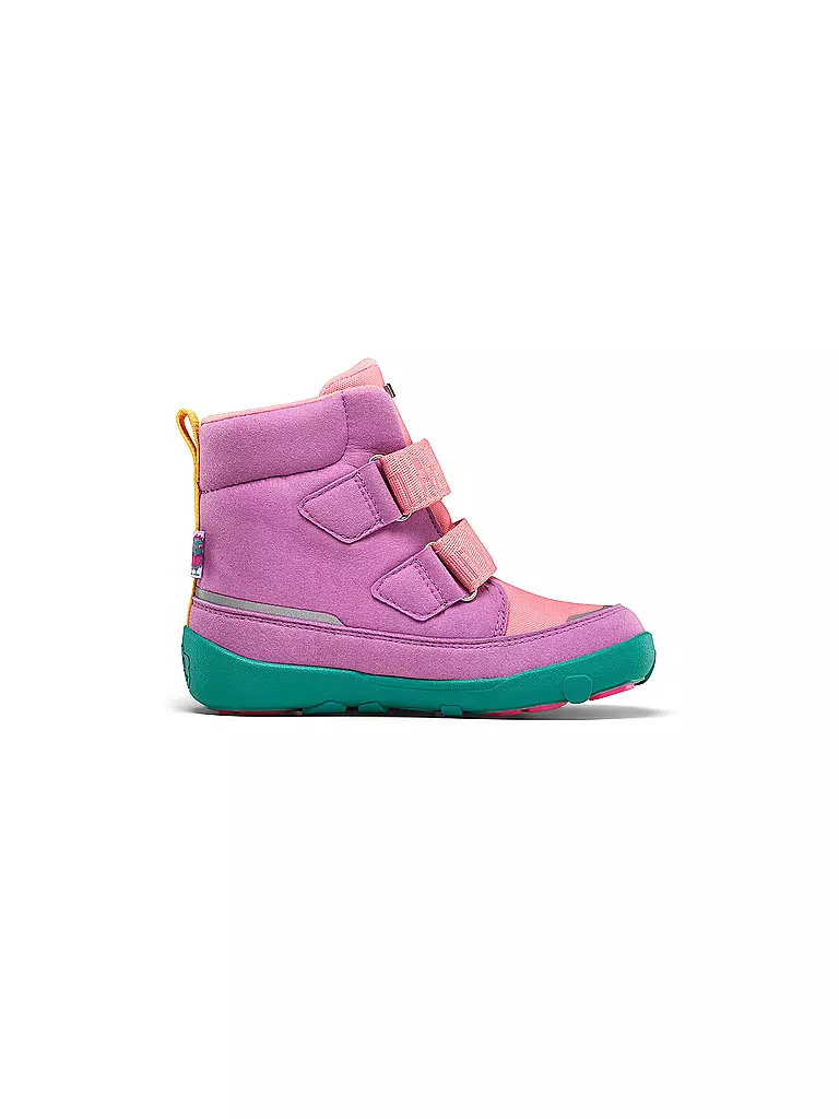 AFFENZAHN | Mädchen Winterstiefel VEGAN COMFY Eule | hellblau