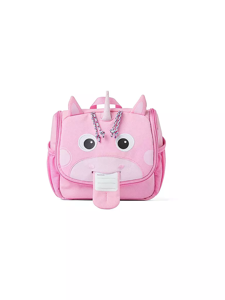 AFFENZAHN | Toilettetasche "Einhorn" | rosa