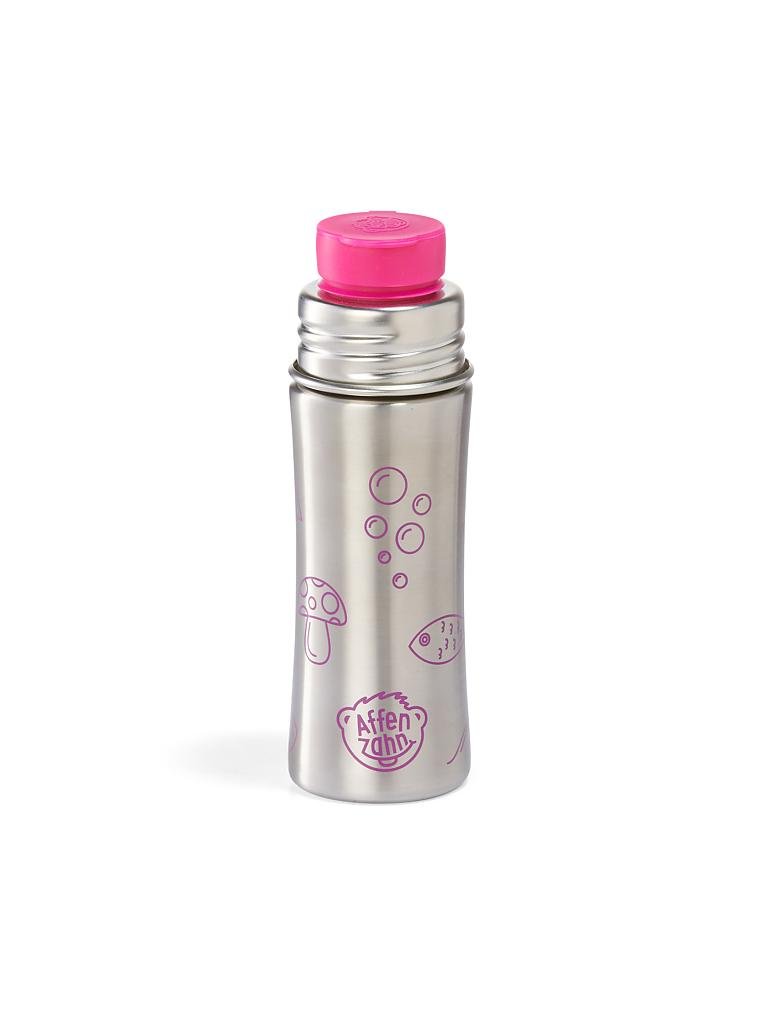 AFFENZAHN | Trinkflasche "Eule" 0,33l (Edelstahl) | pink