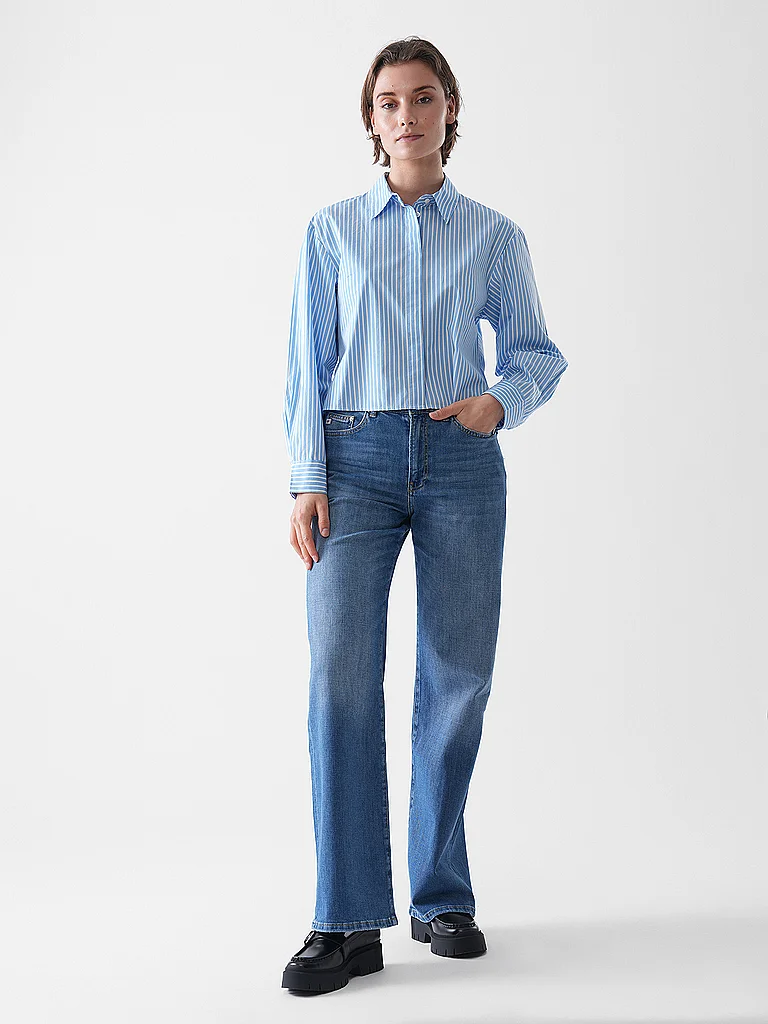 Ag Jeans Wide Leg New Baggy Wide Blau | 28-image