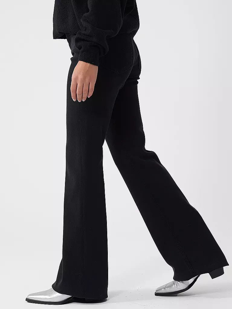 AG | Highwaist Jeans Flared Fit TROPEA | schwarz
