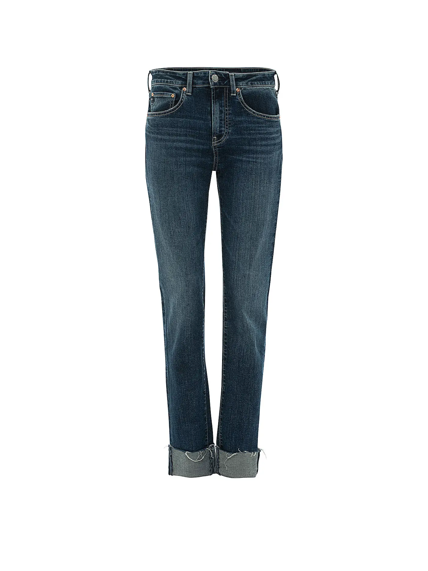 AG | Jeans Relaxed Slim Fit GIRLFRIEND | dunkelblau