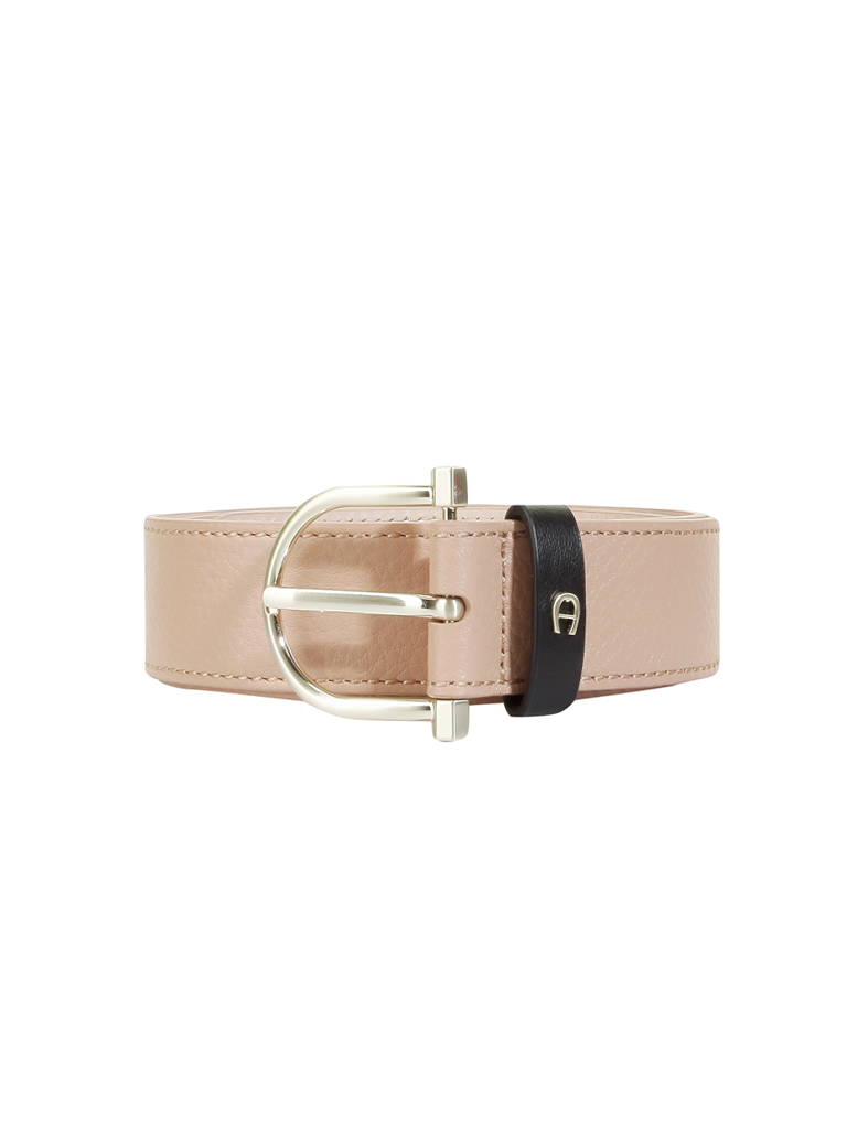 AIGNER Ledergürtel Evita beige | 85