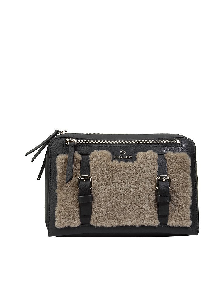 AIGNER Ledertasche - Minibag Pisa S braun