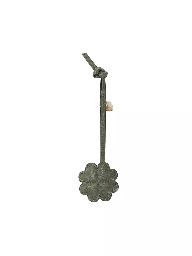 AIGNER | Anhänger KLEEBLATT | olive