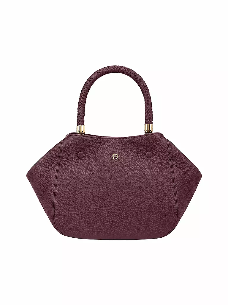 AIGNER | Ledertasche  - Shopper CARRE SOFT Medium | dunkelrot