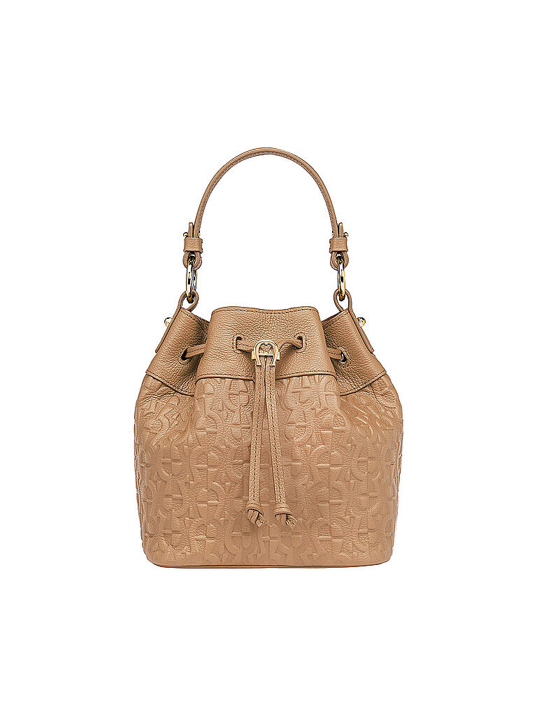 AIGNER | Ledertasche - Bucket Tara S | beige