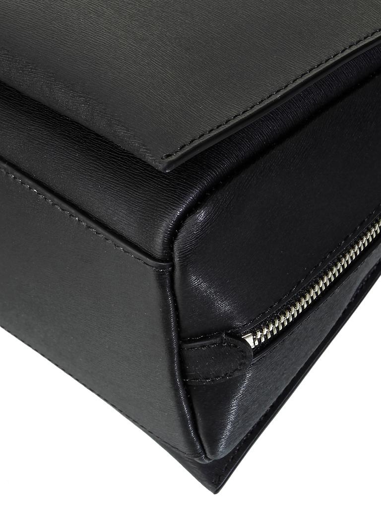 AIGNER | Ledertasche - Henkeltasche "Pisa" M | schwarz