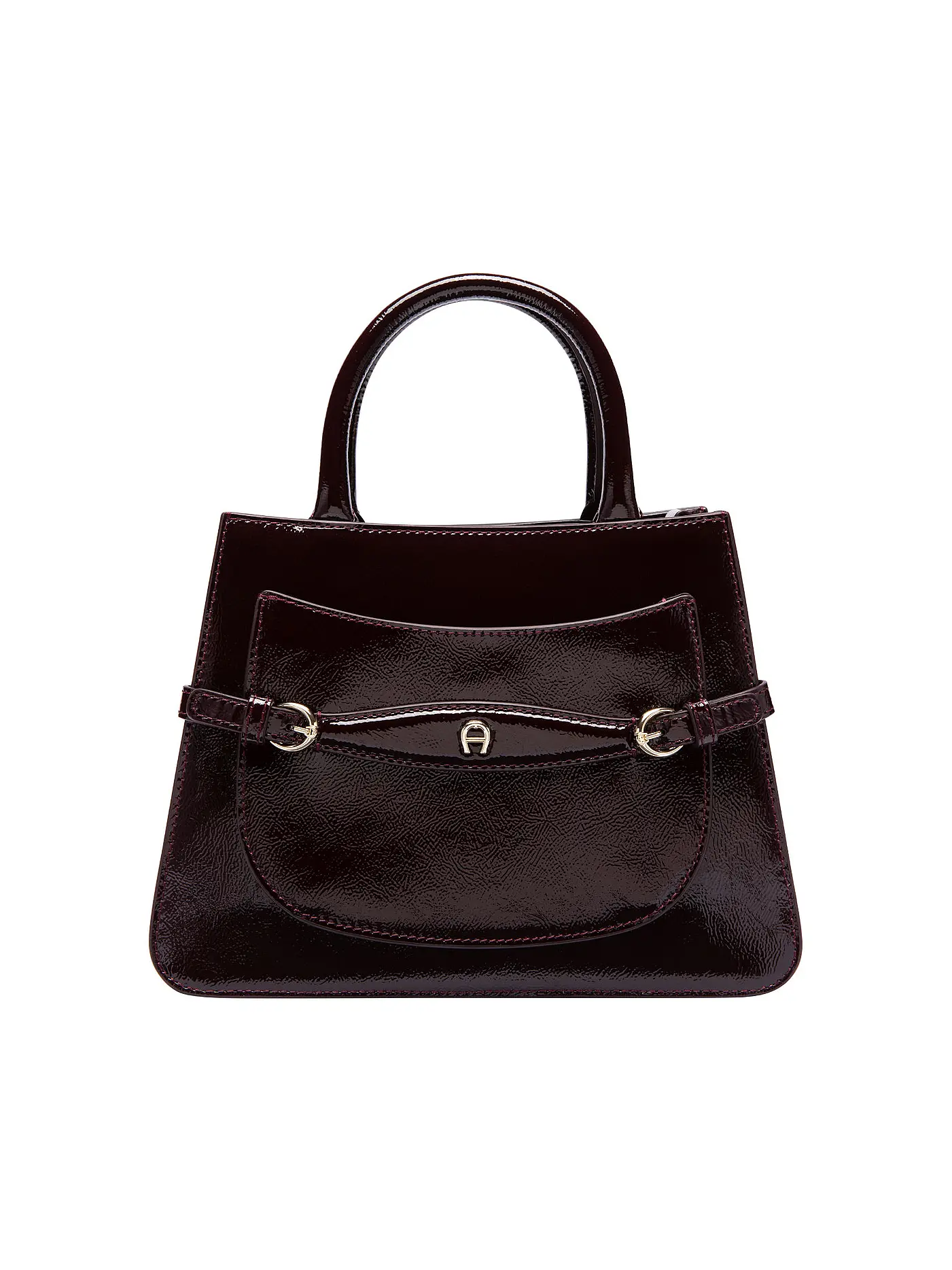 AIGNER | Ledertasche - Henkeltasche CAVALLO Medium | dunkelrot