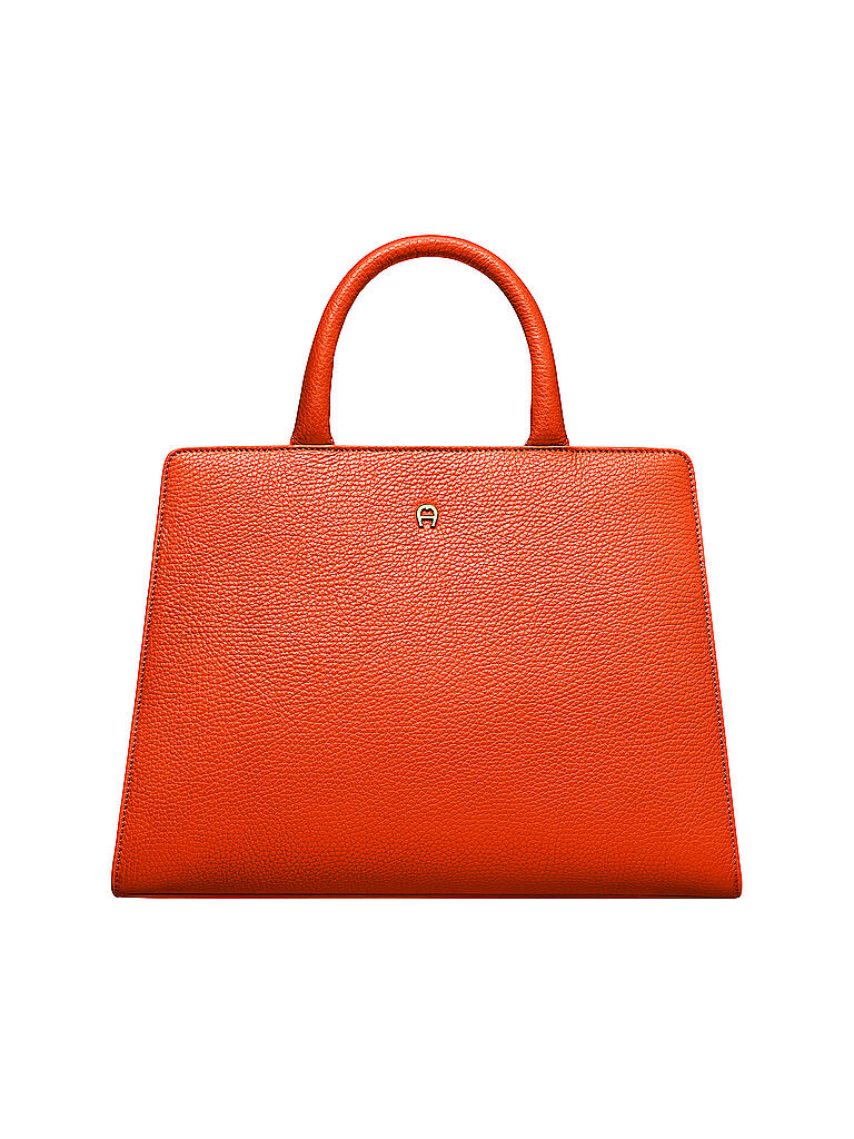 AIGNER | Ledertasche - Henkeltasche Cybill S | orange