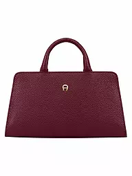AIGNER | Ledertasche - Henkeltasche CYBILL Small | dunkelrot