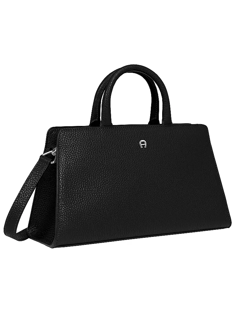 AIGNER | Ledertasche - Henkeltasche CYBILL | schwarz