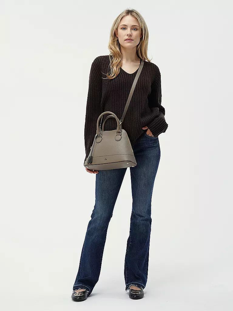 AIGNER | Ledertasche - Henkeltasche DELIA Medium | beige