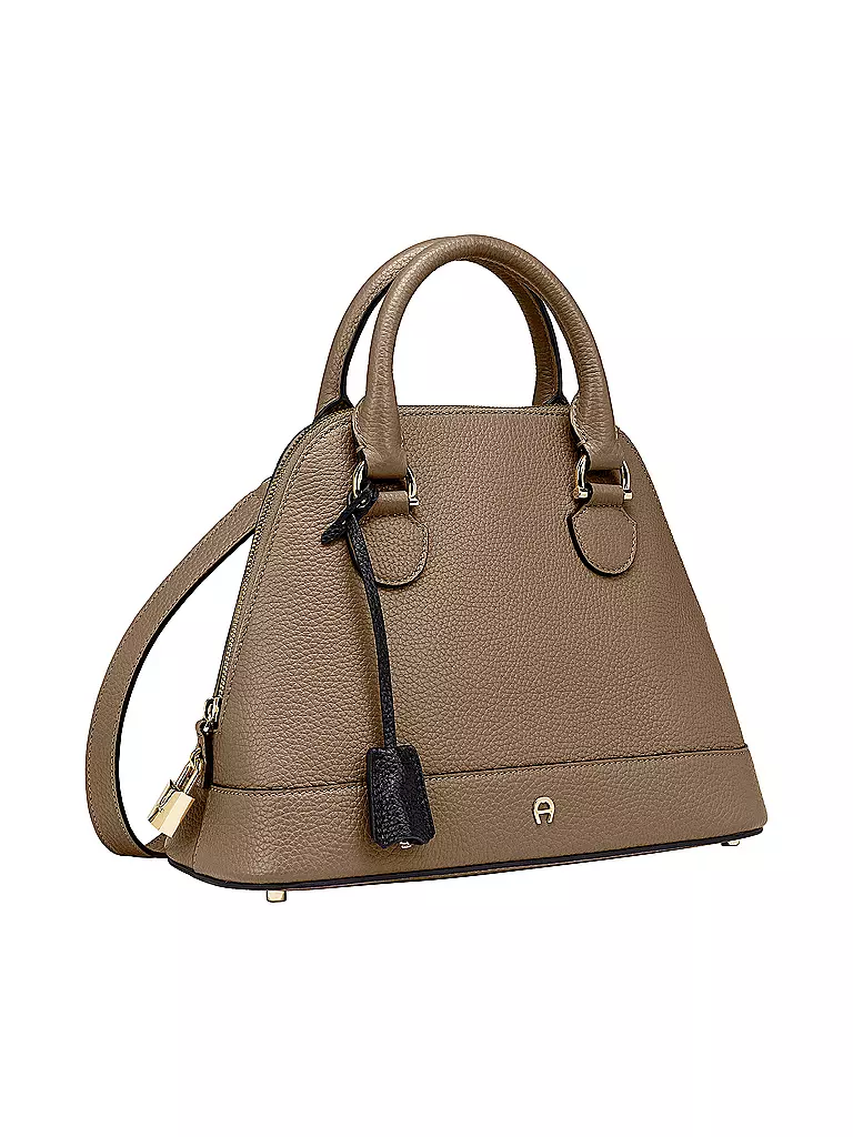 AIGNER | Ledertasche - Henkeltasche DELIA Medium | beige
