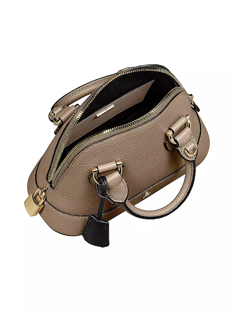 AIGNER | Ledertasche - Henkeltasche DELIA Medium | grau
