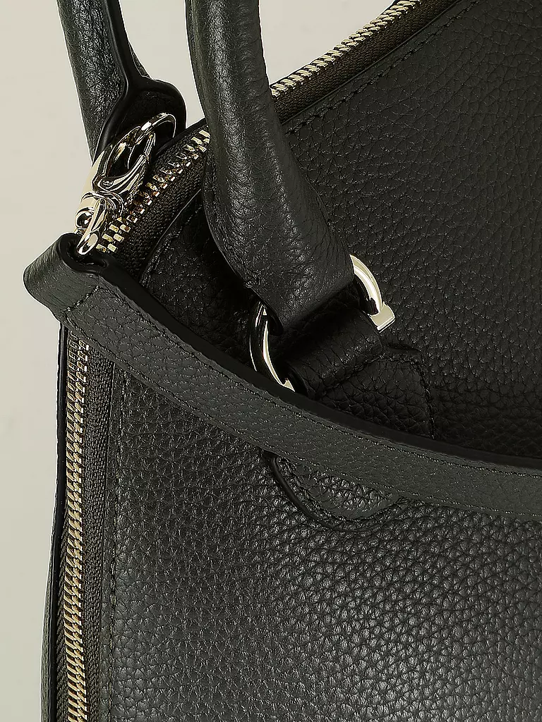 AIGNER | Ledertasche - Henkeltasche DELIA Medium | grau