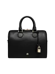 AIGNER | Ledertasche - Henkeltasche DELIA Small | schwarz