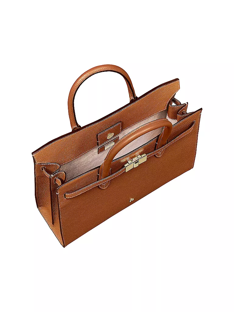AIGNER | Ledertasche - Henkeltasche FARAH Large | beige