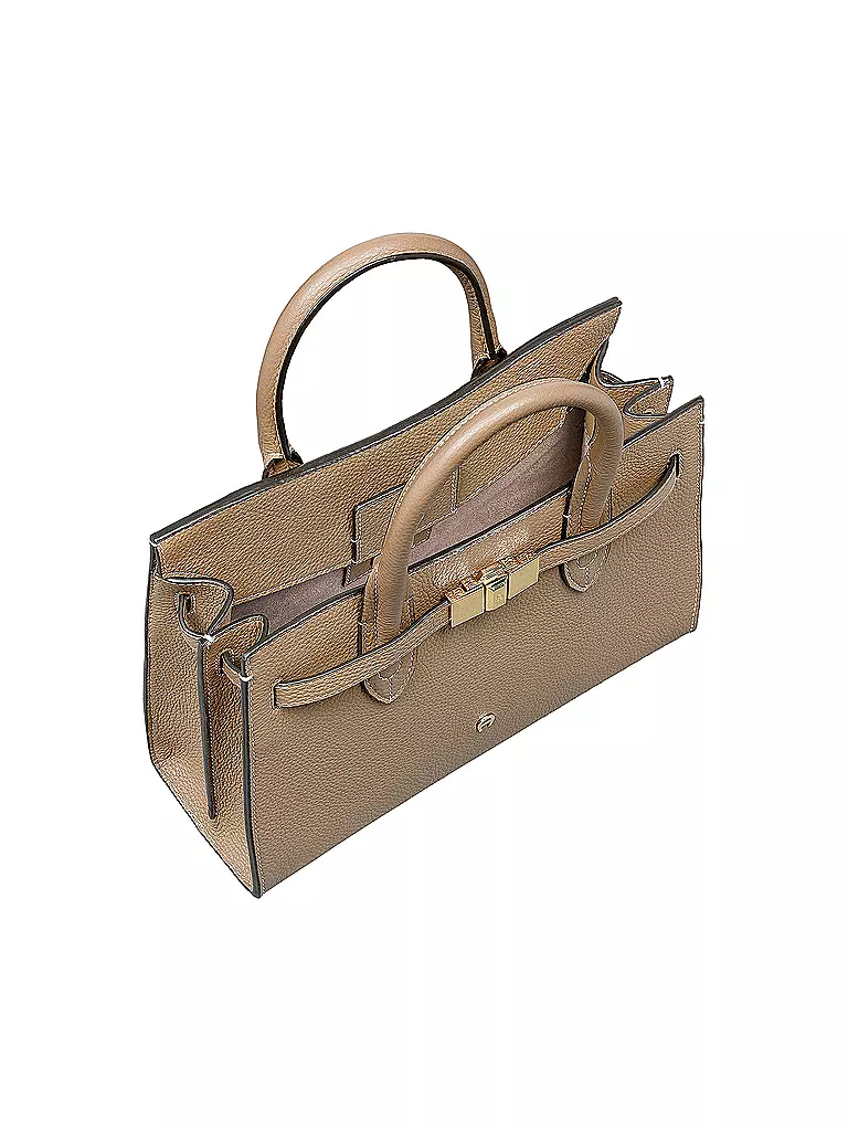 AIGNER | Ledertasche - Henkeltasche FARAH Medium | braun