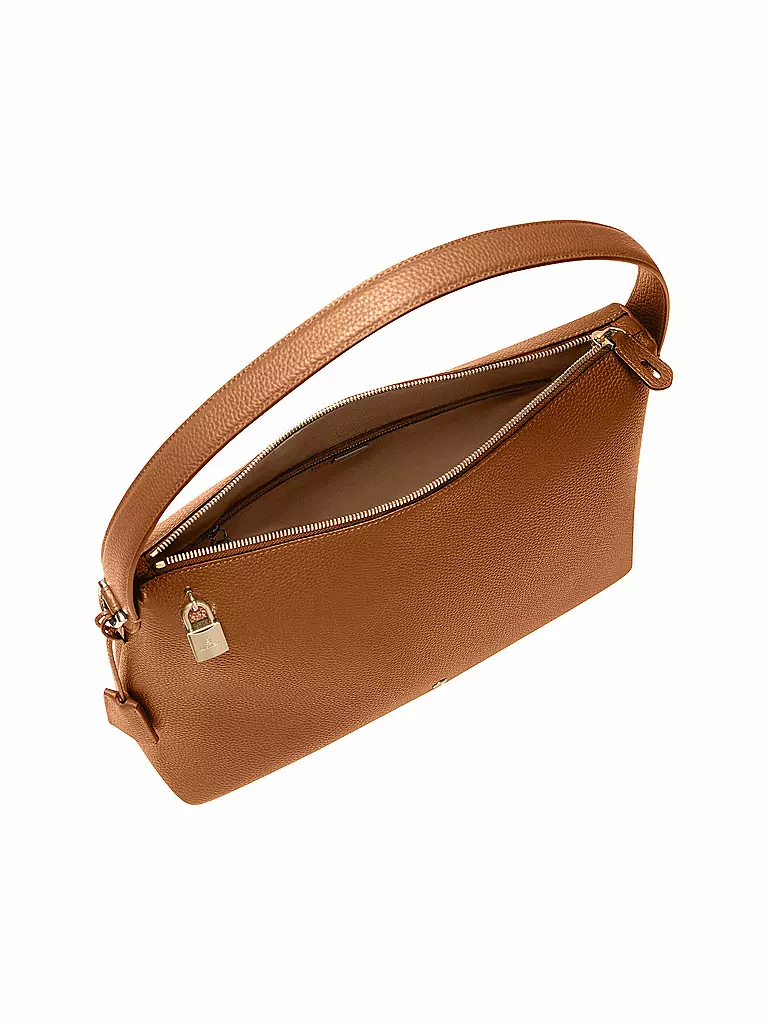 AIGNER | Ledertasche - Hobo Bag DELIA Large | braun