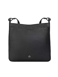 AIGNER | Ledertasche - Hobo Bag PURA Medium | schwarz