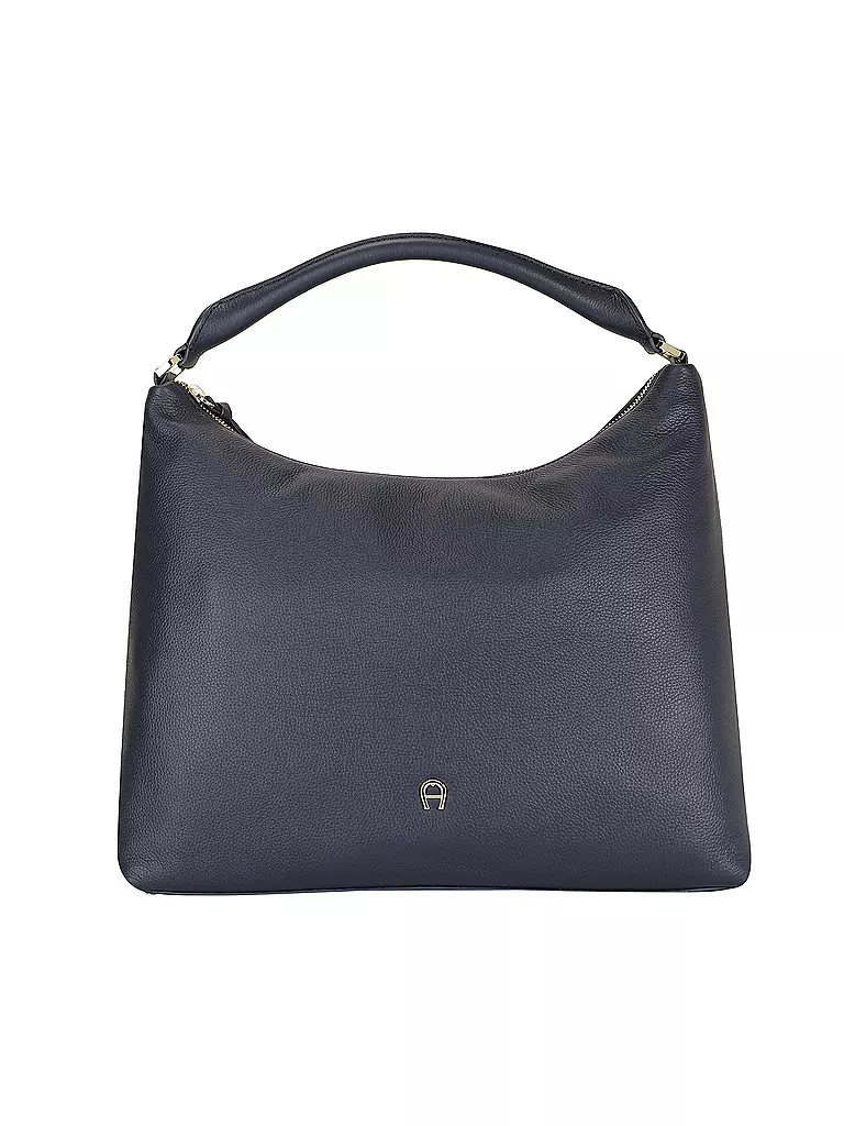 AIGNER | Ledertasche - Hobo Bag ZITA Medium | dunkelblau