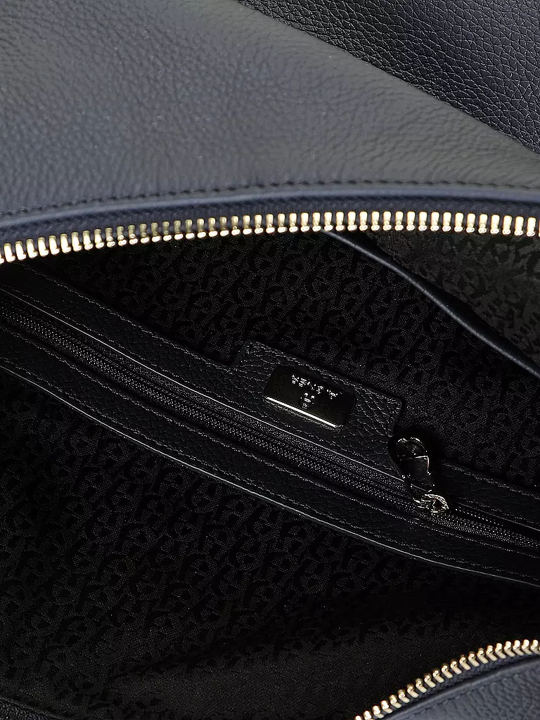 AIGNER | Ledertasche - Hobo Bag ZITA Medium | dunkelblau